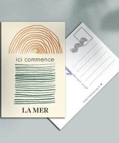 Carte postale du Sud - La mer