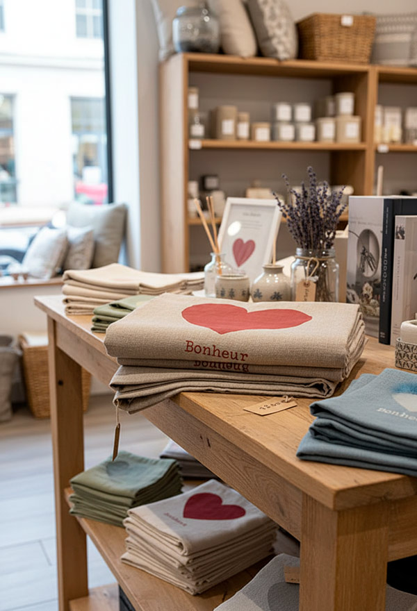 Chemin de table Coeur – Image 2