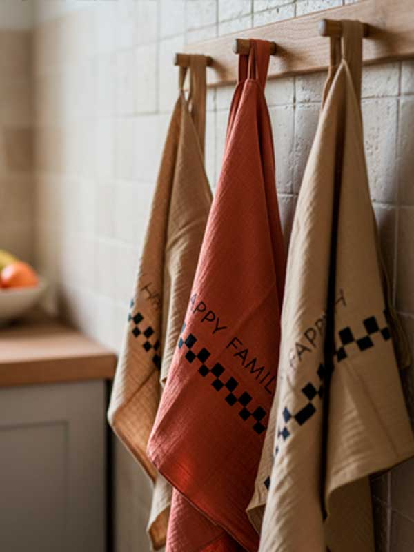 Torchon gaze de coton