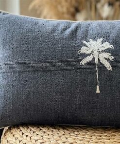 LANZAROTE - Coussin sérigraphié et brodé