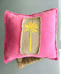 Housse de coussin Rose