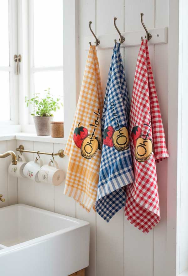 Torchon Vintage "Holala"