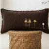 coussin chanvre teinture marron chocolat07