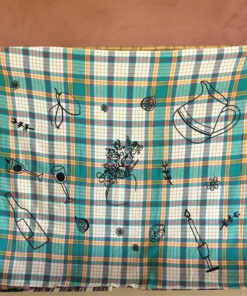 Alternative view of Nappe Nº9 - Carreaux