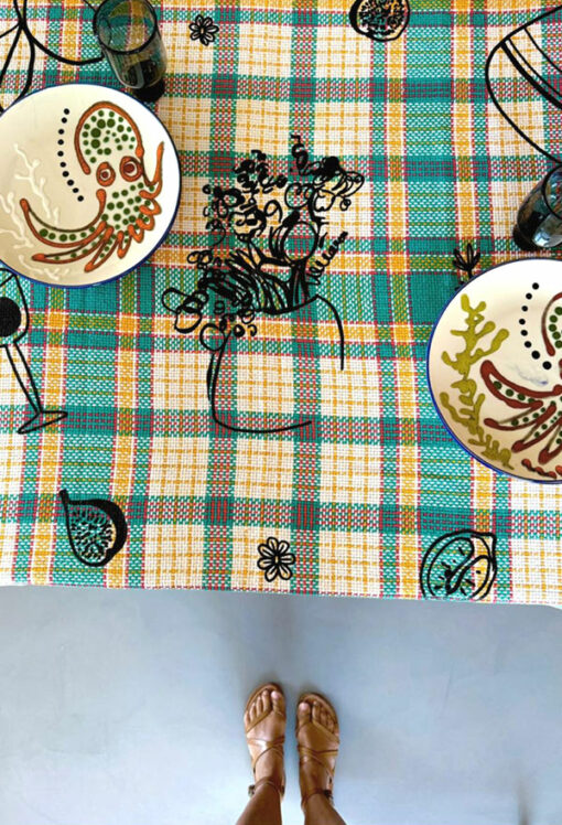 Nappe Nº9 - Carreaux