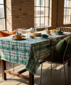 Alternative view of Nappe Nº9 - Carreaux