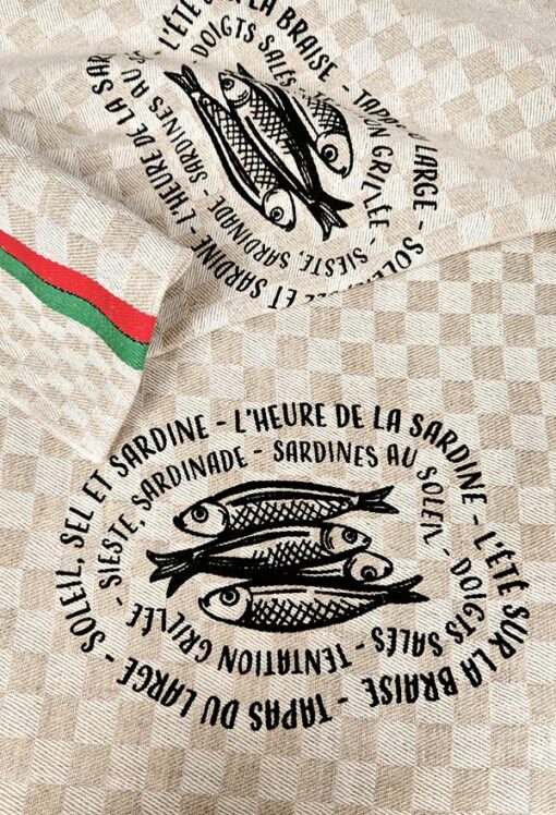 Torchon chiné "Accents du Sud"