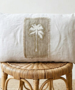 SOLANO - Coussin en lin lavé