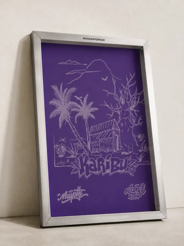 Ateliers de sérigraphie 4 cadre serigraphie personnalise manapongo
