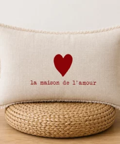 Alternative view of Coussin lin - Créez le vôtre en ligne